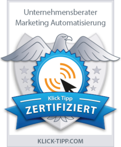 KlickTipp Zertifikat Marketing Automatisierung